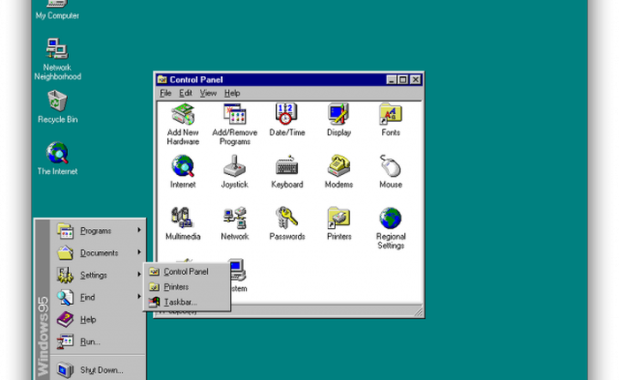 Trải nghiệm 4 hệ điều hành máy tính cổ trên trình duyệt