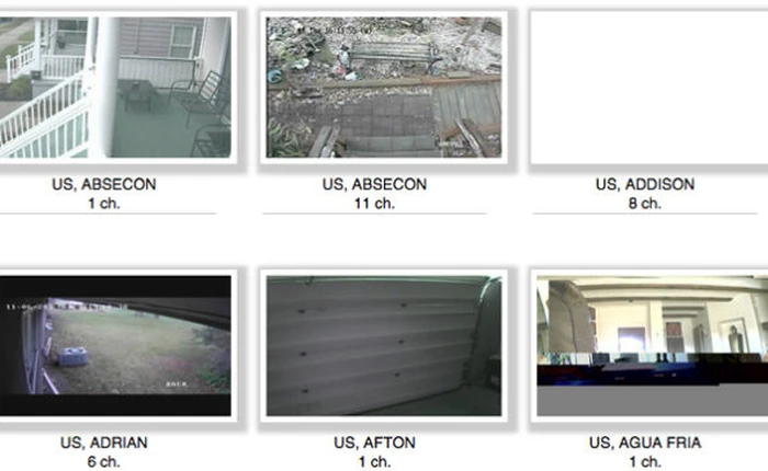 Phát hiện website thâu tóm dữ liệu của hơn 71000 camera cá nhân trên toàn cầu