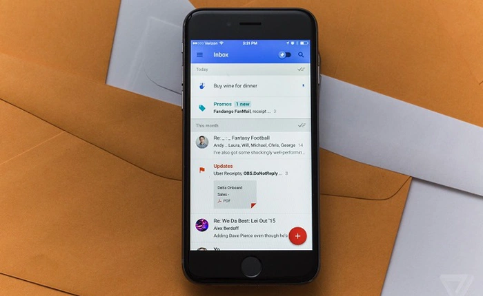 Trải nghiệm Google Inbox: ứng dụng email cho Android, iOS và web mới của Google