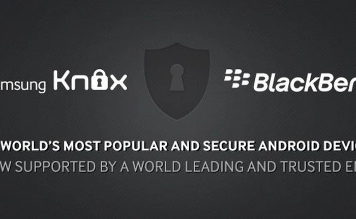 Samsung hợp tác với BlackBerry nhằm tăng cường bảo mật