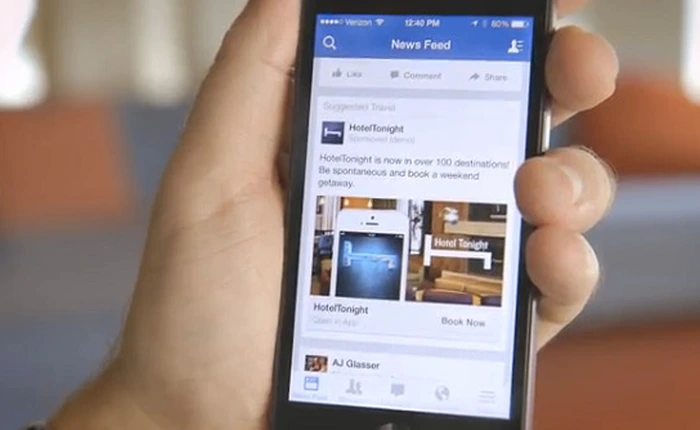 Facebook giảm bớt quảng cáo trên bảng tin người dùng