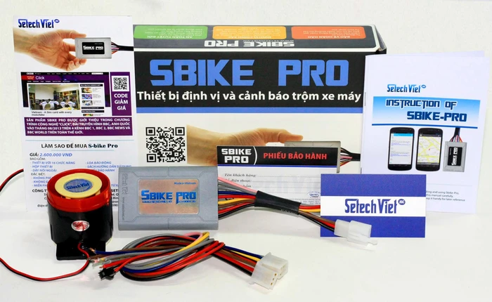 S-bike Pro - Giải pháp chống trộm xe thuần Việt