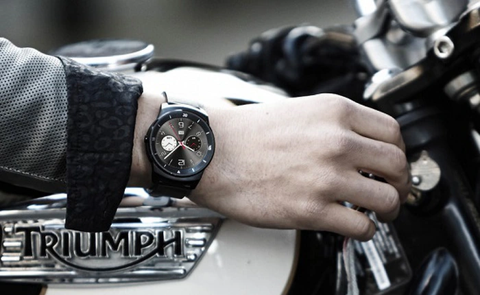 LG G Watch R: smartwatch mặt tròn trong diện mạo truyền thống
