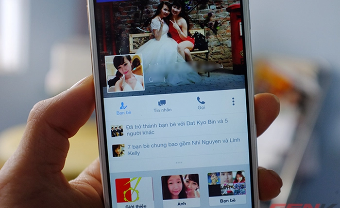 Facebook thay đổi giao diện trang cá nhân trên di động giống với bản web