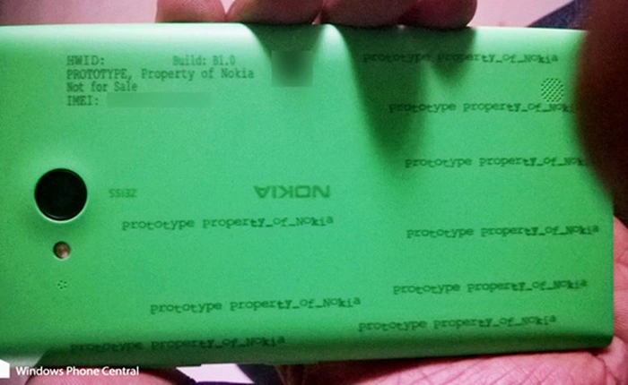 Lộ cấu hình Lumia 730 chuyên cho "tự sướng"