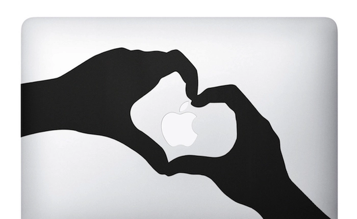 Độc đáo 30 giây sáng tạo trên mặt lưng MacBook Air