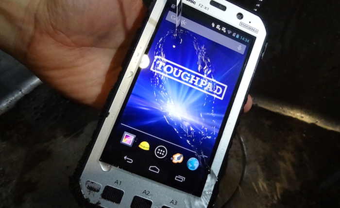 MWC 2014 - Panasonic tung bộ đôi máy tính bảng 5 inch siêu bền