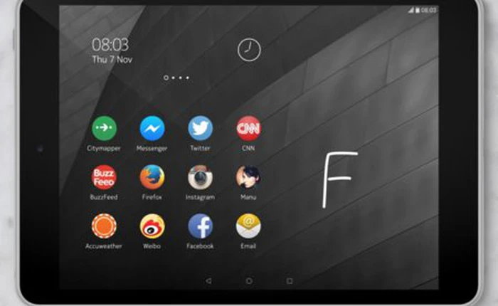 Nokia ra mắt tablet Android Nokia N1, thiết kế kim loại, giá 249 USD