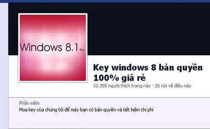 Phá ổ nhóm kinh doanh trái phép key phần mềm bản quyền Microsoft