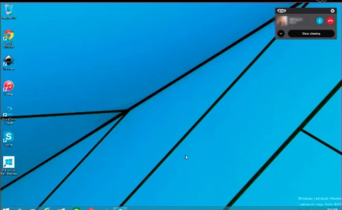 Hướng dẫn chia sẻ màn hình Desktop trực tiếp qua Skype