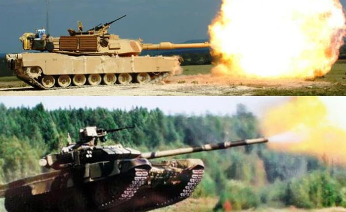 Siêu tăng T-90 Nga so cao thấp cùng "vua chiến trường" Abrams Mỹ