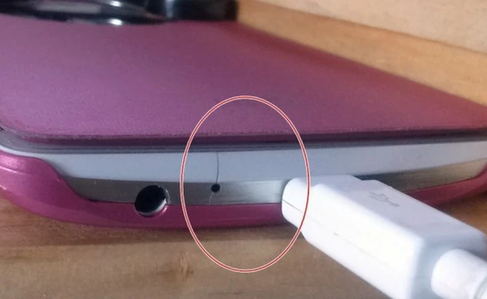 Nhiều LG G3 bị rạn cổng microphone