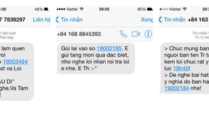 Sắp xử lý các đầu số 1900xxxx phát tán tin nhắn rác, lừa đảo