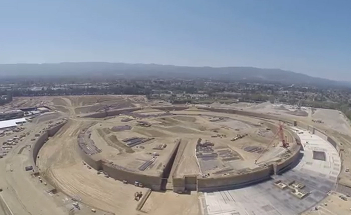 Trụ sở phi thuyền Apple bị máy bay không người lái “quay trộm”