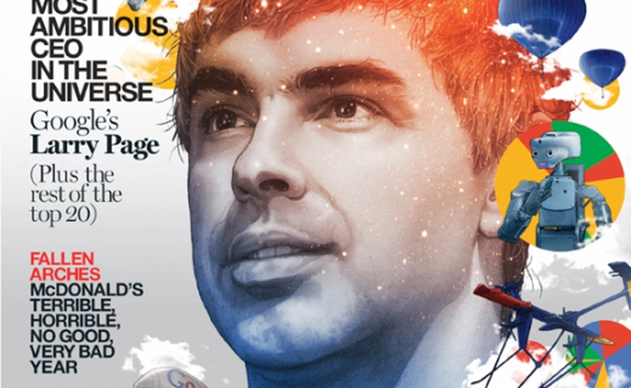 CEO Google vượt Tim Cook trở thành “Doanh nhân của năm”