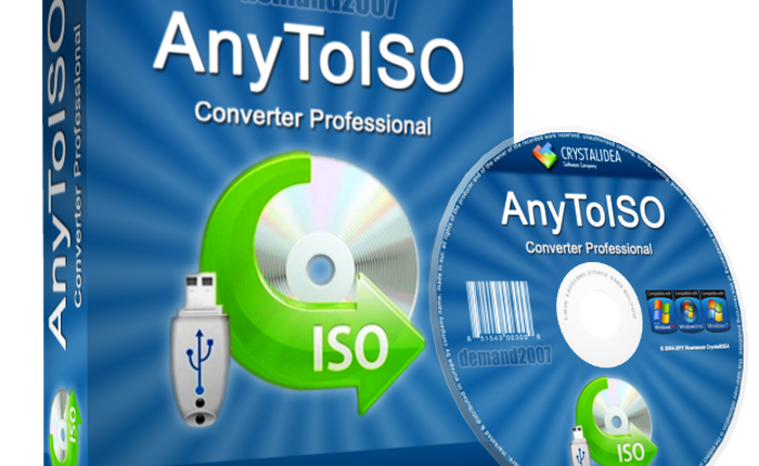 AnyToISO - Biến mọi thứ thành tập tin ISO