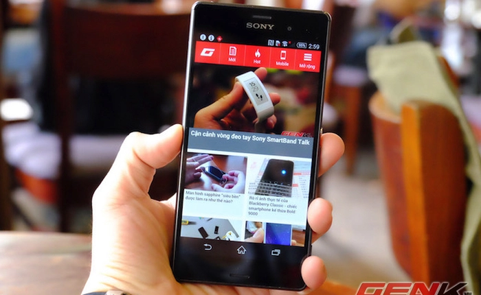 Cận cảnh bộ đôi Xperia Z3 và Z3 Compact tại Việt Nam