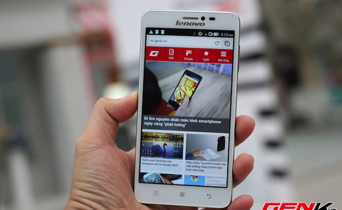 Lenovo S850: smartphone tầm trung dành cho phái đẹp