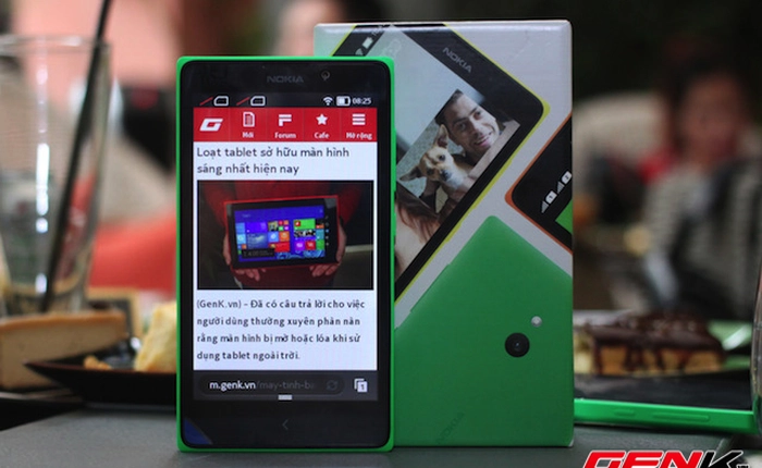 Cảm nhận nhanh Nokia XL hai SIM chính hãng