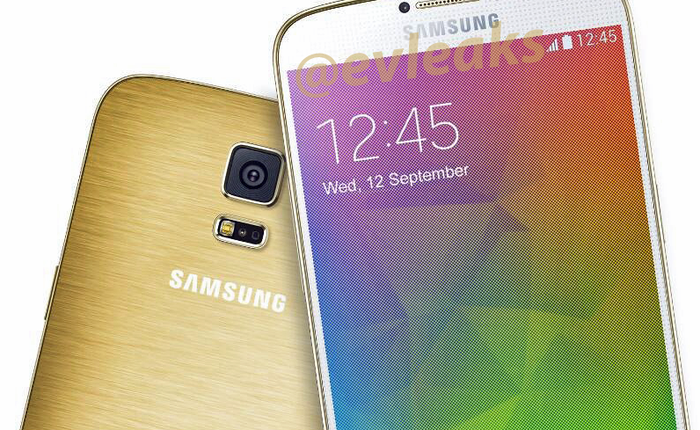 Lộ ảnh Galaxy S5 Prime phiên bản vàng sâm panh