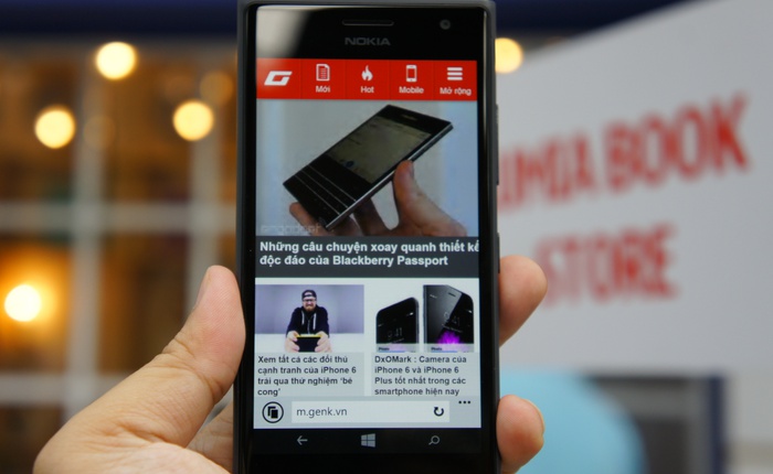 Lumia 730 chuyên cho tự sướng ra mắt tại Việt Nam với giá 4,99 triệu đồng