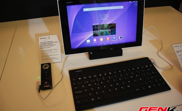 Cận cảnh Xperia Tablet Z2, siêu máy tính bảng tới từ Sony