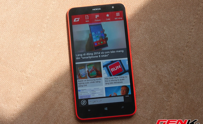 Đánh giá Lumia 1320: Phablet giá tốt, hiệu năng cao, camera trung bình