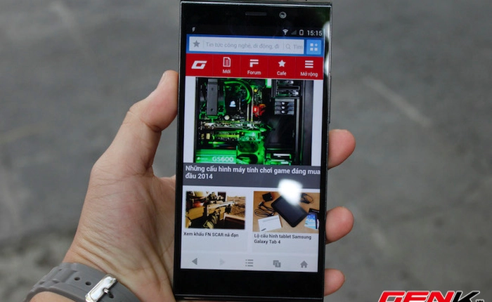 Cận cảnh smartphone Elife E7 tại Việt Nam: Chụp ảnh tốt, cấu hình khá