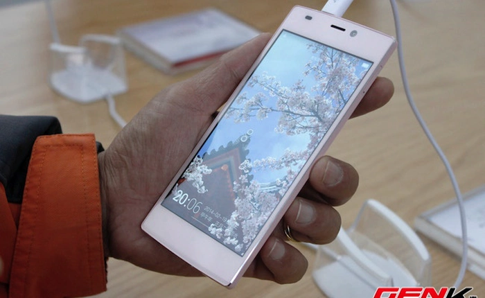 Cận cảnh Gionee Elife S5.5, smartphone mỏng nhất thế giới