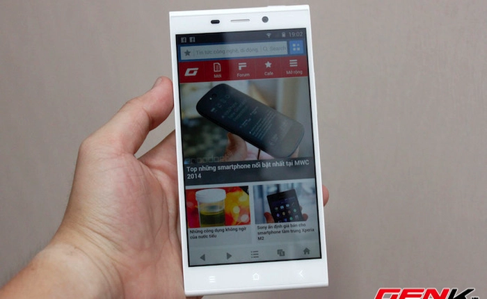 Mở hộp Elife E7 chính hãng tại Việt Nam