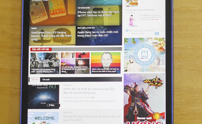 Cận cảnh LG G3 Isai tại Việt Nam: Màn hình lớn, cấu hình mạnh và chống được nước