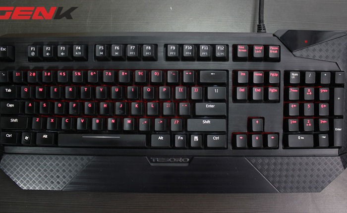 Bàn phím cơ Tesoro Durandal: Bảo kiếm cho game thủ
