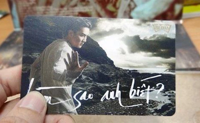Lần đầu tiên trên thế giới, album nhạc là một... chiếc thẻ