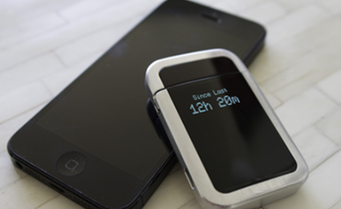 Quitbit: Bật lửa thông minh cho người muốn bỏ thuốc lá