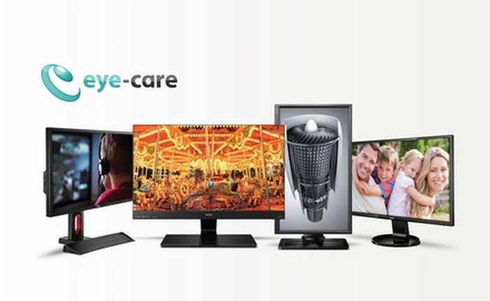 BenQ giới thiệu 2 công nghệ cho màn hình vi tính giúp tránh bệnh về mắt