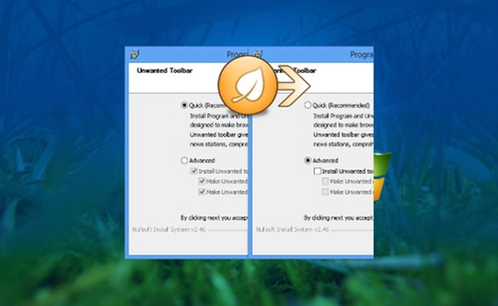 Ngăn chặn tự cài ứng dụng rác vào máy tính