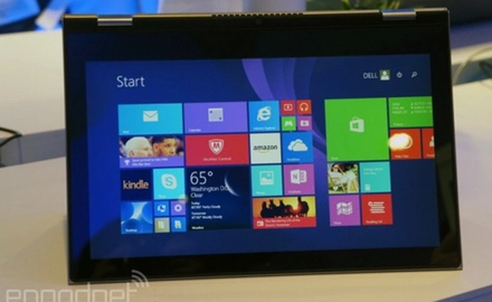 Sau HP, Dell cũng "vay mượn" thiết kế laptop xoay của Lenovo