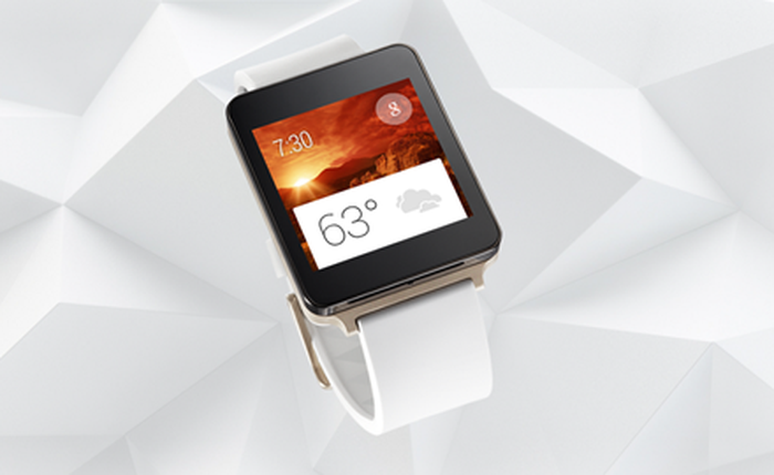 Ngắm đồng hồ G Watch bản màu vàng sâm panh của LG