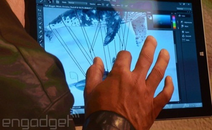 Adobe sẽ ra mắt phiên bản Photoshop tối ưu cho màn hình cảm ứng