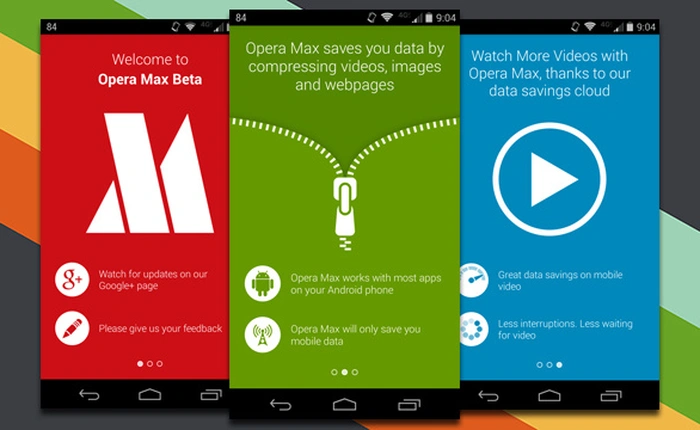 Opera giới thiệu ứng dụng giúp tiết kiệm chi phí 3G trên Android