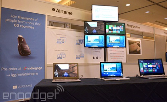Airtame: Giải pháp phát nội dung không dây từ máy tính ra TV và màn hình ngoài