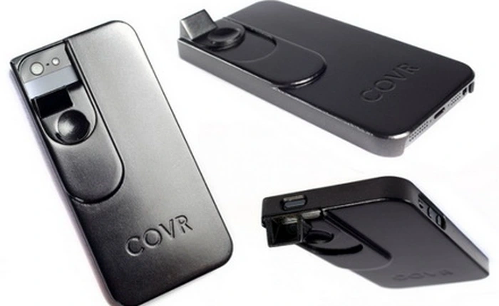 Vỏ case Covr giúp bạn bí mật chụp hình với iPhone