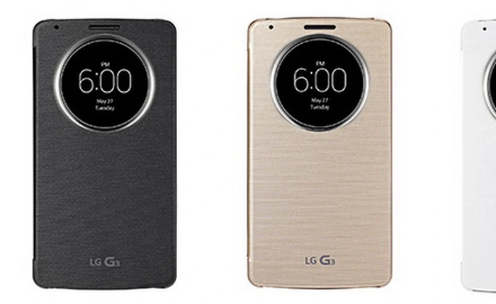 LG công bố vỏ case QuickCircle cho smartphone G3 sắp ra mắt