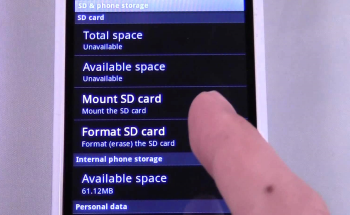 Những cách giúp lấy lại không gian bộ nhớ cho Android