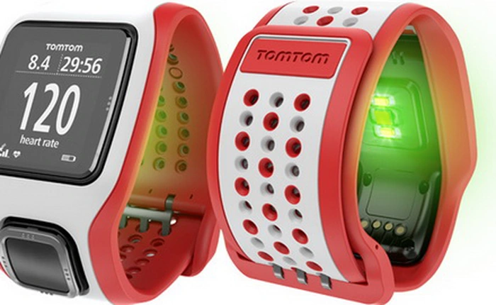 Đồng hồ thể thao tích hợp GPS và cảm biến nhịp tim của TomTom