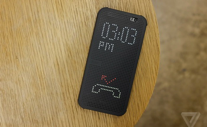 Vỏ case Dot View "lỗ tổ ong" độc đáo cho HTC One 2014
