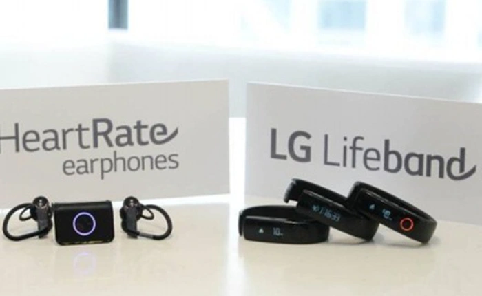LG sắp bán ra tai nghe đo nhịp tim và vòng đeo tay theo dõi sức khỏe