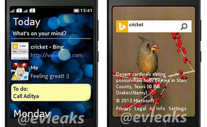 Lộ ảnh điện thoại giá rẻ mới của Nokia