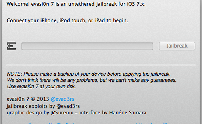 Đã có thể Jailbreak iOS 7.1 beta 3 mới nhất của Apple