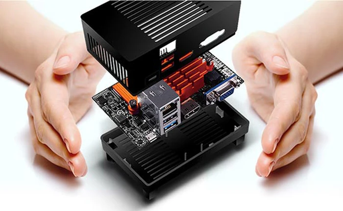 ECS LIVA - Máy tính cá nhân nhỏ nhất thế giới giá chỉ 4 triệu đồng